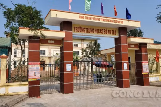 Hưng Yên: Hàng loạt dấu hiệu sai phạm trong đấu thầu dự án tại Trường THCS An Tảo