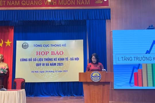 Tổng cục Thống kê: GDP Việt Nam năm 2021 tăng 2,58%
