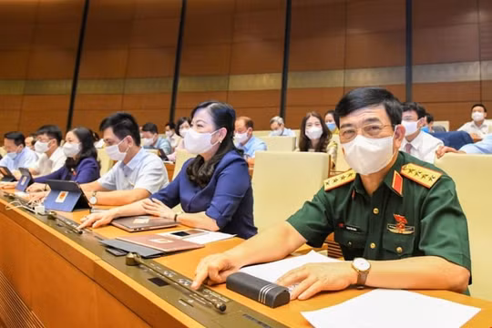 Công bố các Nghị quyết của Quốc hội về công tác nhân sự