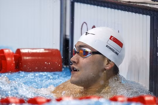 Kình ngư Schooling thất bại ở Olympic Tokyo 2020