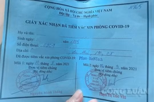 Cần Thơ: Vụ được tiêm vaccine Pfizer nhờ "xin ông anh" thực hư thế nào?