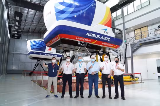 Trung tâm Đào tạo Airbus tại Việt Nam hợp tác với Vietjet cung cấp các khóa học chuyển loại A320 