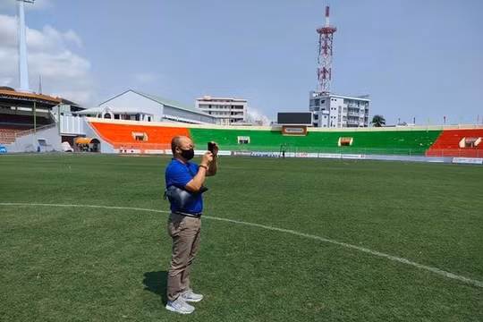 ĐT Việt Nam tập huấn ở Quy Nhơn chuẩn bị cho vòng loại World Cup