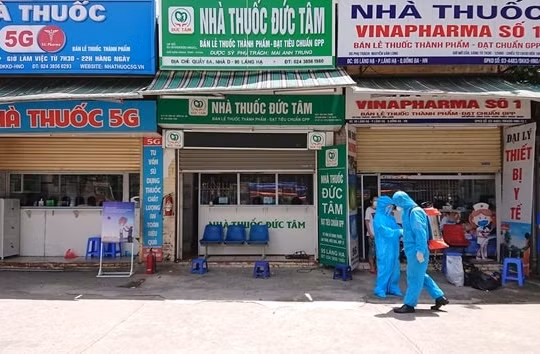 Cần tiếp tục truy vết chùm lây nhiễm tại khu vực hiệu thuốc số 95 Láng Hạ