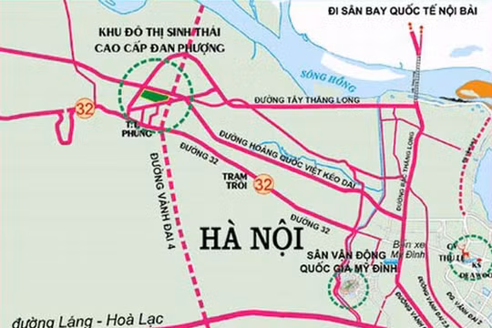 UBND TP Hà Nội trình Chính phủ về Dự án đường Vành đai 4 trước ngày 25/12
