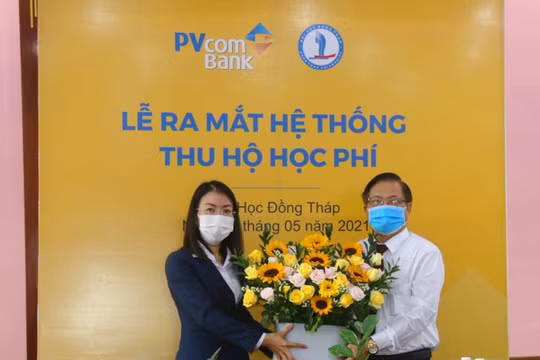 PVcomBank ra mắt hệ thống thu hộ học phí tại Đại học Đồng Tháp