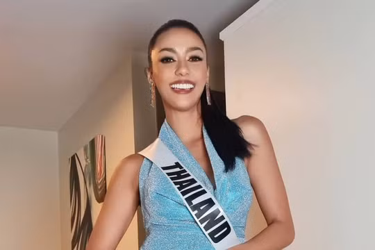 Hoa hậu Hoàn vũ Thái Lan công khai khen ngợi Hoa hậu Khánh Vân trên sóng livestream