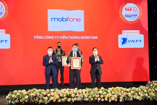 Mobifone thuộc Top 10 công ty công nghệ uy tín năm 2021