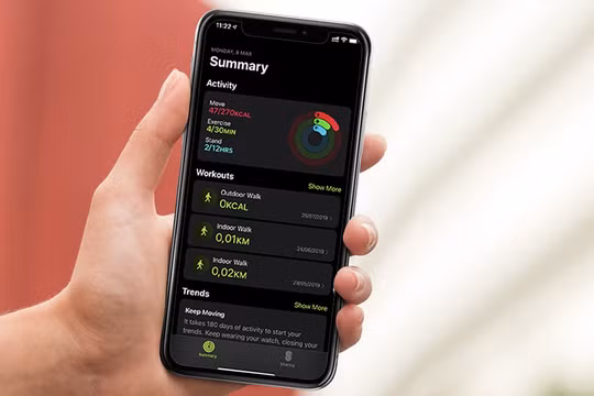 Hướng dẫn sử dụng ứng dụng Fitness trên iOS 14