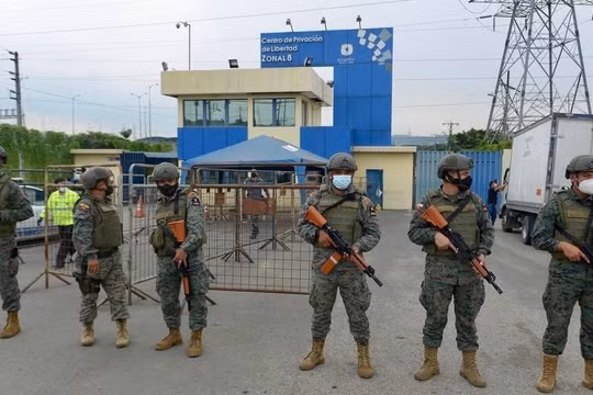 Bạo loạn trong tù ở Ecuador khiến hơn 50 người chết và hàng chục người bị thương