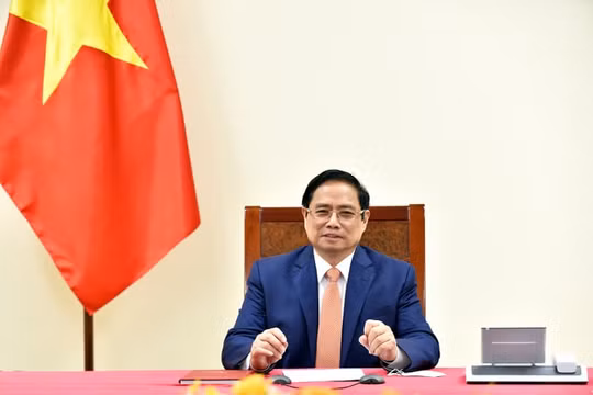 Thủ tướng Phạm Minh Chính điện đàm với Thủ tướng Đức Angela Merkel