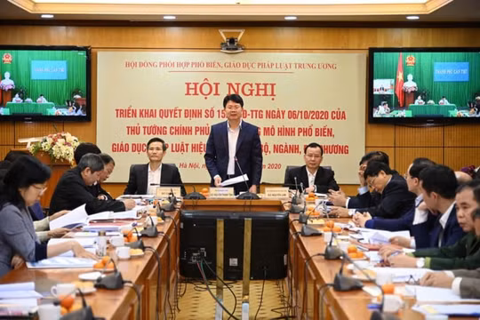 Quy định mới về thành phần, nhiệm vụ và quyền hạn của Hội đồng Phối hợp phổ biến, giáo dục pháp luật