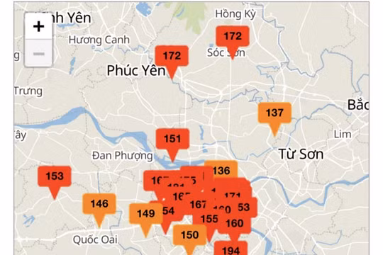 Hôm nay 17/1, Hà Nội tiếp tục ô nhiễm không khí nặng