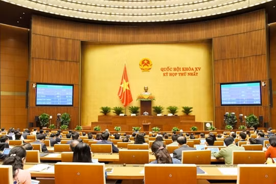 Sáng nay (23/7), Quốc hội sẽ thông qua Nghị quyết về cơ cấu tổ chức của Chính phủ