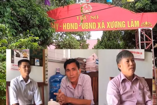 Khởi tố nguyên Phó Bí thư Đảng ủy, nguyên Phó Chủ tịch xã Xương Lâm