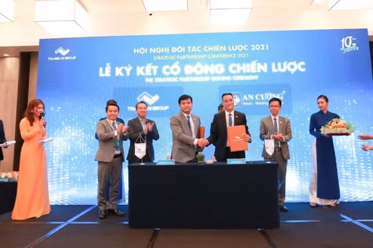 Tập đoàn Thắng Lợi bắt tay cùng Gỗ An Cường ký kết thành cổ đông chiến lược
