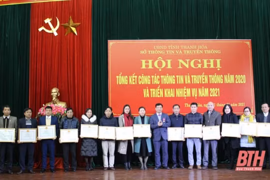 Năm 2020: Ngành Thông tin và Truyền thông Thanh Hóa đạt nhiều kết quả tích cực
