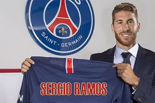 Sergio Ramos chính thức gia nhập Paris Saint-Germain