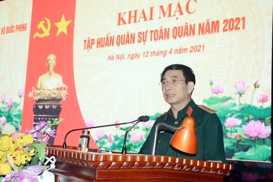 Bộ trưởng Bộ Quốc phòng: Thực hiện phương châm huấn luyện “Cơ bản-Thiết thực-Vững chắc”