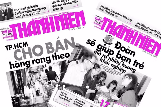 Báo Thanh Niên phát hành trở lại ấn phẩm báo in vào ngày 10/9/2021