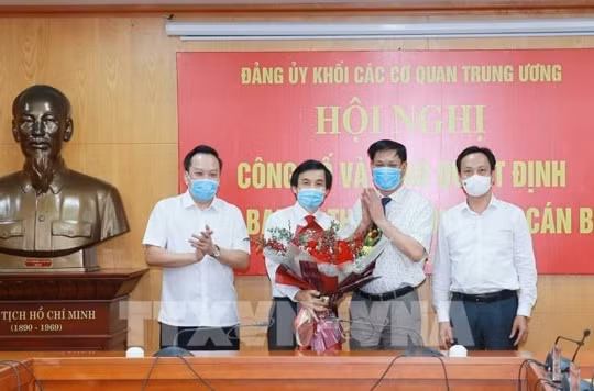 Ông Nguyễn Quang Trường giữ chức Phó Bí thư Đảng ủy Khối các cơ quan Trung ương