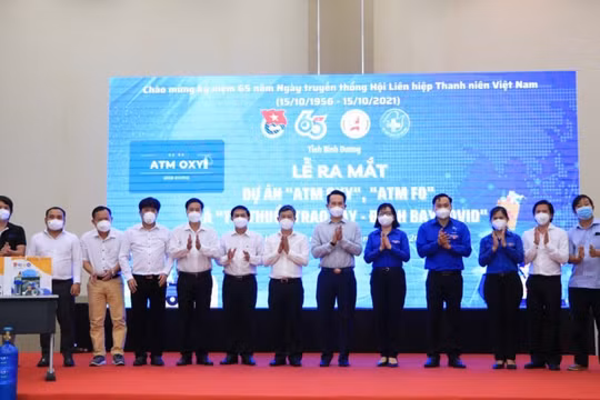ATM-Túi thuốc cứu người; ATM F0 Chống dịch và ATM-Oxy đã đến Bình Dương