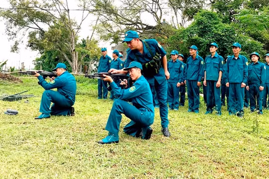 Đẩy mạnh tuyên truyền, phổ biến Luật Dân quân tự vệ (sửa đổi) đến toàn quân và toàn dân