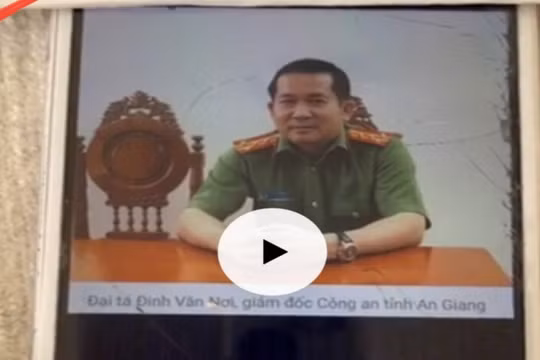 Giám đốc Công an tỉnh An Giang bị cắt ghép ghi âm với ý đồ xấu