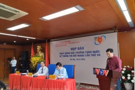 Phát động Giải thưởng toàn quốc về thông tin đối ngoại lần thứ VII