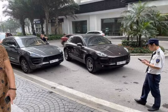 Đã xác minh được xe biển thật trong vụ 2 xe Porsche cùng biển số