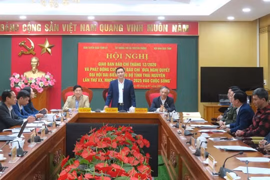 Thái Nguyên: Phát động Cuộc thi báo chí đưa Nghị quyết Đại hội Đảng bộ tỉnh vào cuộc sống