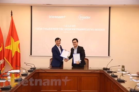 Báo điện tử VietnamPlus và công ty giải pháp công nghệ Insider hợp tác thúc đẩy chuyển đổi số trong báo chí