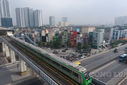 Toàn cảnh chạy thử toàn hệ thống đường sắt Cát Linh - Hà Đông