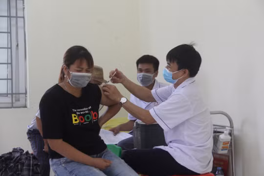 Chương Mỹ (Hà Nội): “Thần tốc” xét nghiệm, tiêm chủng xong trước ngày 15/9