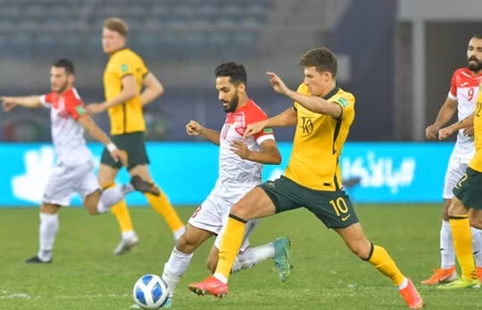 Jordan 0-1 trước Australia ở vòng loại World Cup 2022