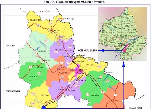 Lạng Sơn: Thêm khu công nghiệp Hữu Lũng quy mô gần 600ha