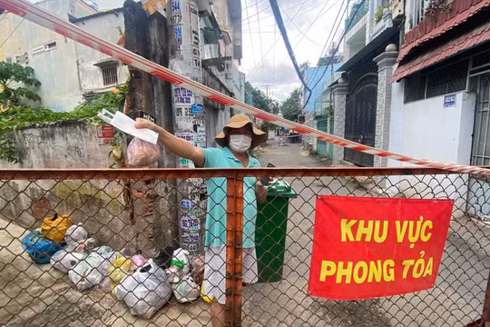 TP. HCM: Hơn 5.200 địa điểm bị phong tỏa do Covid-19