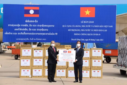 Lãnh đạo Lào gửi thư cảm ơn Tổng Bí thư Nguyễn Phú Trọng, Chủ tịch nước Nguyễn Xuân Phúc