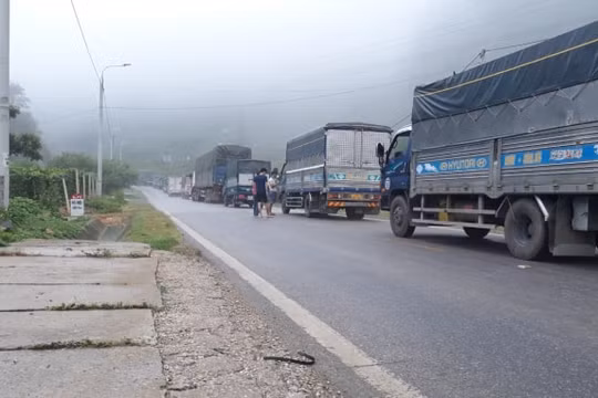 Sơn La: Tai nạn liên hoàn 10 xe, quốc lộ 6 ùn tắc kéo dài
