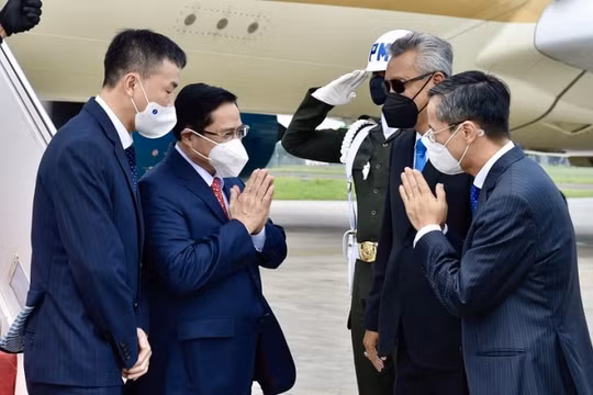 Thủ tướng Phạm Minh Chính đã tới Indonesia tham dự Hội nghị các Nhà Lãnh đạo ASEAN
