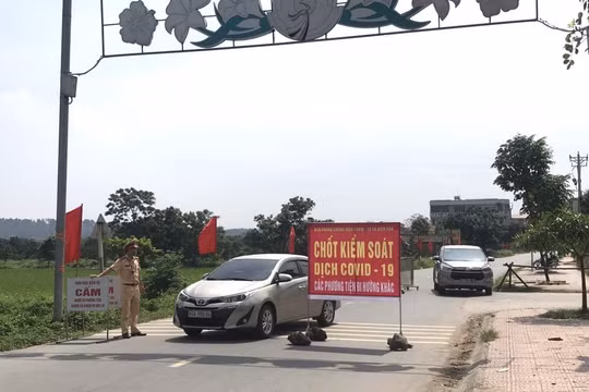 Bắc Ninh: Giãn cách xã hội toàn huyện Yên Phong từ 14 giờ chiều nay 15/5