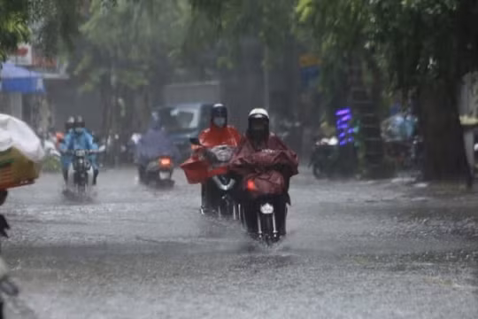 Dự báo thời tiết 15/9: Mưa lớn ở Bắc Bộ và Bắc Trung Bộ