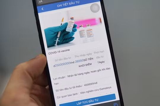 Nở rộ mô hình đầu tư vắc-xin đậm chất “lừa đảo”: Đầu tư 1 triệu, một năm lãi 36 triệu