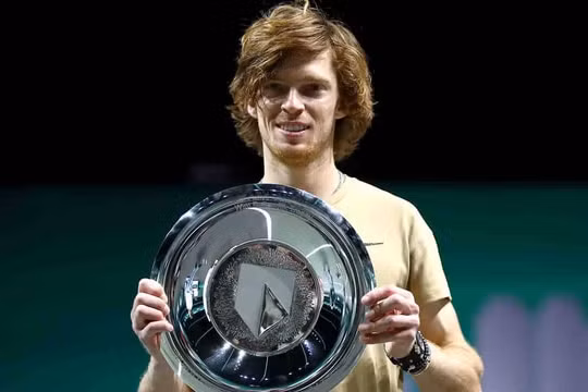 Andrey Rublev giành chức vô địch quần vợt Rotterdam mở rộng