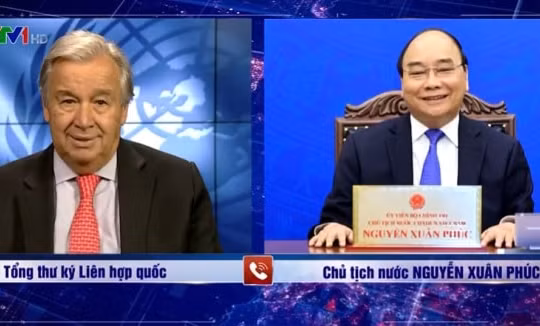 Tổng Thư ký LHQ: Việt Nam thể hiện tinh thần đoàn kết quốc tế cùng vượt qua đại dịch