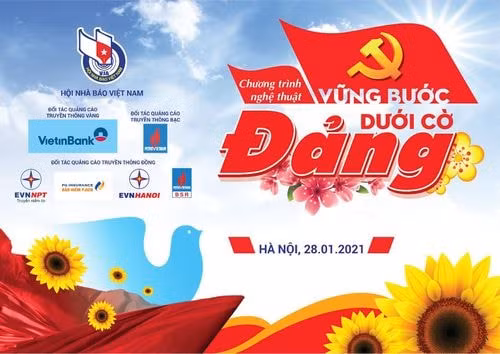 Chương trình nghệ thuật "Vững bước dưới cờ Đảng"