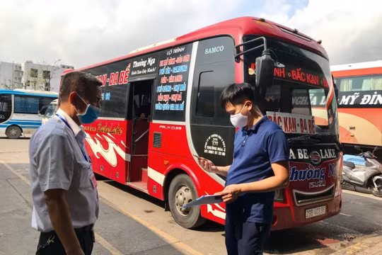 Dừng hoạt động với đơn vị vận tải không cập nhật thông tin kiểm soát dịch Covid-19
