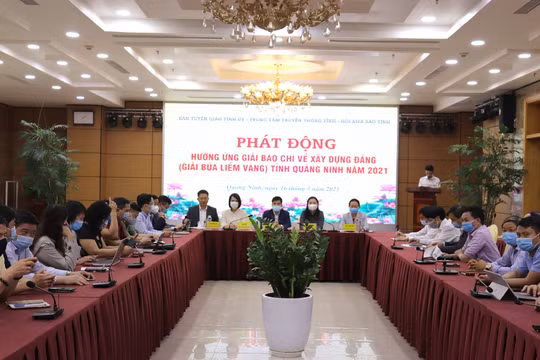 Quảng Ninh: Phát động giải báo chí về xây dựng Đảng