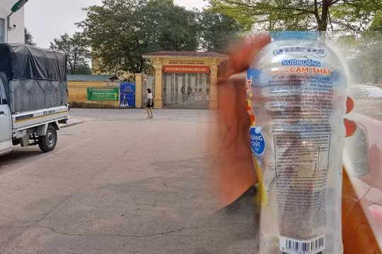 9 học sinh bị đau bụng, buồn nôn sau khi uống nước ngọt miễn phí
