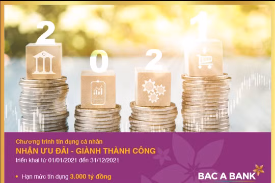 Nhận ưu đãi tín dụng từ BAC A BANK, khách hàng sẵn sàng đón thành công